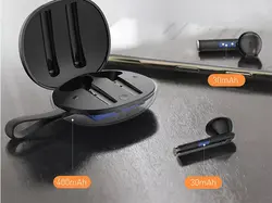 هندزفری بلوتوثی بیسوس baseus W05 TRUE TWS Encok bluetooth earphone - فروشگاه رایابای