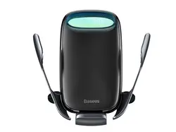 هولدر هوشمند و شارژر وایرلس بیسوس Baseus Milky Way Electric Bracket Wireless Quick Charge 15W - فروشگاه رایابای