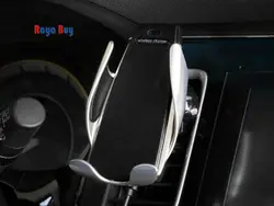 هولدر هوشمند و شارژر وایرلس سریع توتو Totu 15w Wireless Charging Phone Car Holder - فروشگاه رایابای