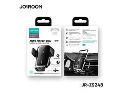 هولدر و شارژر وایرلس خودرو جویروم Auto match coil joyroom JR-ZS248