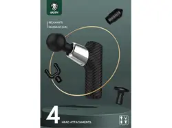 ماساژور تفنگی گرین GREEN RELAXANTE MASSAGE GUN - فروشگاه رایابای