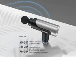 ماساژور شارژی تفنگی برند اوسان Eveson Massage Gun,Portable Handheld Electric Body Massager - فروشگاه رایابای