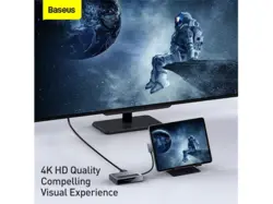 هاب چندکاره تایپ سی بیسوس Baseus Magic Multifunctional Type-C HubCAHUB-DA0G