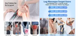 ماساژور قابل تنظیم پا مونتراکس Mountrax Leg Massager - فروشگاه رایابای