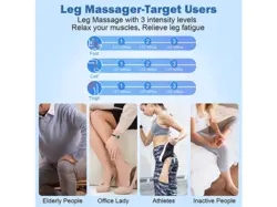 ماساژور قابل تنظیم پا مونتراکس Mountrax Leg Massager - فروشگاه رایابای