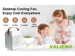 کولر رومیزی پرتابل 3 سرعته مدل Valieno Portable Air Cooler F05