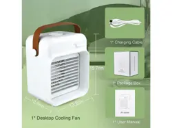 کولر رومیزی پرتابل 3 سرعته مدل Valieno Portable Air Cooler F05