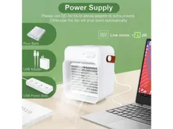 کولر رومیزی پرتابل 3 سرعته مدل Valieno Portable Air Cooler F05