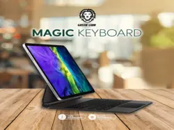 کیبورد مخصوص آیپد پرو(12,11,9 inch) گرین لایِن Green lion Magic keyboard designed for Ipad Pro