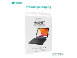 کیف کیبورد مگنتی کوتتسی ایپد 12.9 اینچ COTEETCI MAGNET KEYBOARD FOR IPAD 12.9 inch