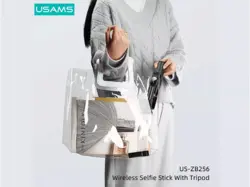 منوپاد و استند دارای کنترل بلوتوثی یوسامز مدل Usams US-ZB064 Phantom Wireless Selfie Stick - فروشگاه رایابای