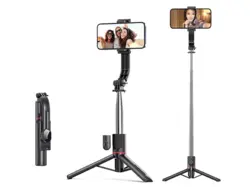 منوپاد و استند دارای کنترل بلوتوثی یوسامز مدل Usams US-ZB064 Phantom Wireless Selfie Stick - فروشگاه رایابای