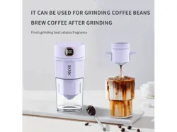 قهوه ساز و میکسر برند Coffee Machine And Juicer Machine Portable 2-in-1 kouo