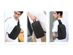 کیف کوله تک بند پوسو POSO Cross-Body Bag - فروشگاه رایابای