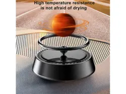 خوشبو کننده خودرو خورشیدی Car Air Freshener Solar Powered Suspension Planet