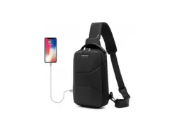 کوله تک بند آپونیو مدل AOPINYOU Shoulder Backpack Shell USB AP-39