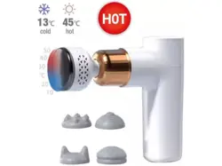 ماساژور ضربه ای گرم کن و سردکن فشیا Fascia Gun Pro HOT and Cold Fascia Gan