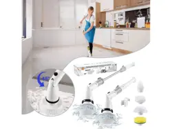 فرچه و برس برقی دسته بلند جیساپ تمیز کننده تمام سطوح   Electric Spin Scrubber Cordless Cleaning jesopb