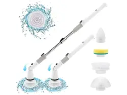 فرچه و برس برقی دسته بلند جیساپ تمیز کننده تمام سطوح   Electric Spin Scrubber Cordless Cleaning jesopb