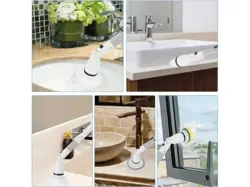 فرچه و برس برقی دسته بلند جیساپ تمیز کننده تمام سطوح   Electric Spin Scrubber Cordless Cleaning jesopb