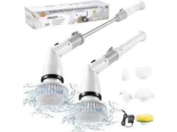 فرچه و برس برقی دسته بلند جیساپ تمیز کننده تمام سطوح   Electric Spin Scrubber Cordless Cleaning jesopb