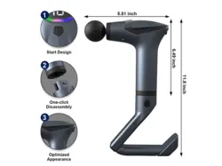 ماساژور تفنگی سه کاره فشن  Massage Gun 3in 1 Multifunction SL-887