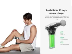 ماساژور تفنگی شارژی اس کی جی SKG F7 Massage Gun - فروشگاه رایابای