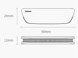 خوشبو کننده هوا خودرو بیسوس Baseus Metal Paddle Car Air Freshener - فروشگاه رایابای