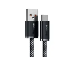 کابل شارژ سوپر فست 100 وات تایپ‌ سی 1 متری بیسوس Baseus Dynamic Series Fast Charging Data Cable USB to Type-C 100W CALD000602