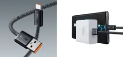 کابل شارژ سوپر فست 100 وات تایپ‌ سی 1 متری بیسوس Baseus Dynamic Series Fast Charging Data Cable USB to Type-C 100W CALD000602