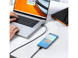 کابل شارژ سوپر فست 100 وات تایپ‌ سی 1 متری بیسوس Baseus Dynamic Series Fast Charging Data Cable USB to Type-C 100W CALD000602