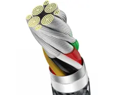 کابل شارژ سوپر فست 100 وات تایپ‌ سی 1 متری بیسوس Baseus Dynamic Series Fast Charging Data Cable USB to Type-C 100W CALD000602
