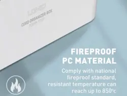 چند راهی برق و نظم دهنده الدنیو دارای 5 سوکت و 3 یواس‌بی  LDNIO Management Power Strip Box SC5309