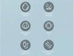 چند راهی برق و نظم دهنده الدنیو دارای 5 سوکت و 3 یواس‌بی  LDNIO Management Power Strip Box SC5309