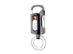 فندک شارژی و جاکلیدی چندکاره Multi-function keychain rechargeable Electronic Lighter - فروشگاه رایابای