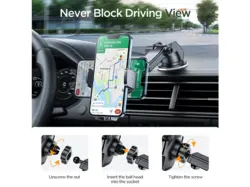 پایه نگهدارنده و شارژر وایرلس جویروم JR-ZS243 Wireless charger carmount holder