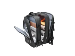کیف کوله دارای پاور بانک و جادار برای لپتاپ تا 17.3in ضدآب پوسو Poso PS-660 Travel Backpack - فروشگاه رایابای