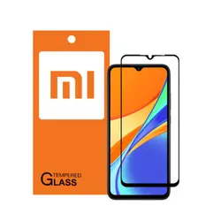 محافظ صفحه نمایش فول چسب تمام صفحه 10D مناسب برای گوشی موبایل شیائومی Redmi 9 Prime