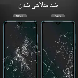 محافظ صفحه نمایش فول چسب تمام صفحه 10D مناسب برای گوشی موبایل شیائومی Redmi note 8T