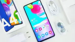 گوشی موبايل سامسونگ مدل گلکسی A41 دو سیم کارت - ظرفیت 64 گیگابایت - فروشگاه اینترنتی رایان‌مارت