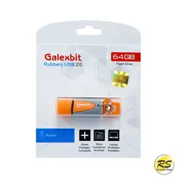 فلش مموری گلکسبیت مدل Galexbit Rubbery ظرفیت 64 گیگابایت