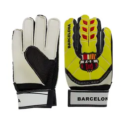دستکش دروازه بانی پسرانه طرح بارسلونا مدل BR55678