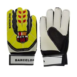 دستکش دروازه بانی پسرانه طرح بارسلونا مدل BR5S