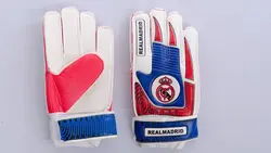 دستکش دروازه بانی پسرانه طرح رئال مادرید کد L92