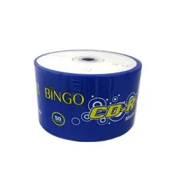 سی دی خام بینگو بسته 50 عددی BINGO CD-R