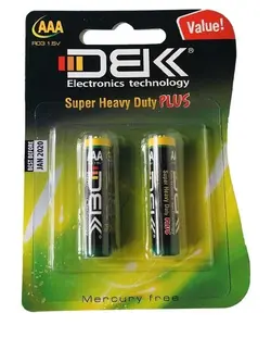 باتری نیم قلمی DBK مدل Super Heavy Duty Plus بسته 2 عددی