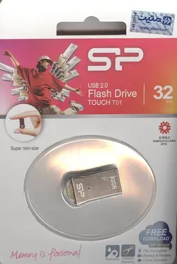 فلش مموری سیلیکون پاور مدل Touch T01 ظرفیت 32 گیگابایت