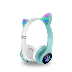 هدفون بلوتوثی گربه ای مدل headphone cat vzv-24m 23M