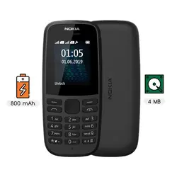 گوشی موبایل نوکیا مدل 105FAدو سیم کارت