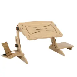 میز لپ تاپ لایفینو مدل ساده با قابلیت تنظیم ارتفاع و زاویه و پد موس | ردپک
